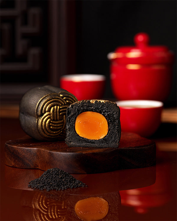 Black Sesame Salted Yolk 黑芝麻咸蛋黄 (6pcs)