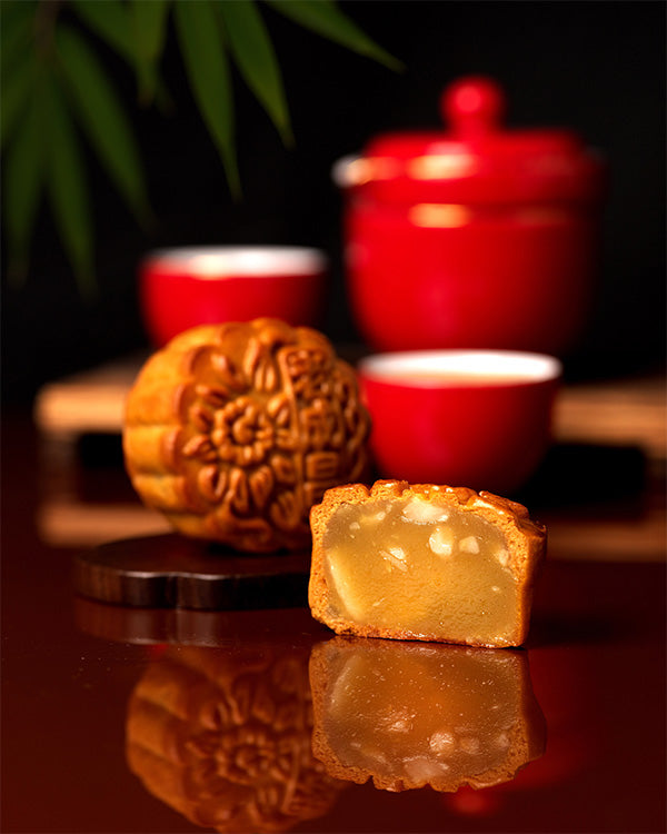 White Lotus Olive Kernel 白莲蓉橄榄仁馅 (6pcs)