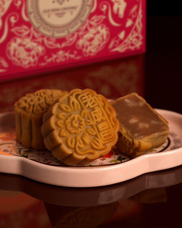Taro with Olive Kernel Mooncake Set 芋泥橄榄仁馅