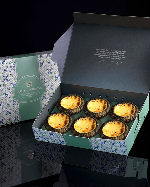 MSW Durian Crème Brulee Tart (Box of 6)