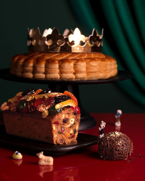 Royale Galette des Rois + Brandy Fruit Cake (with FREE Rum Ball)