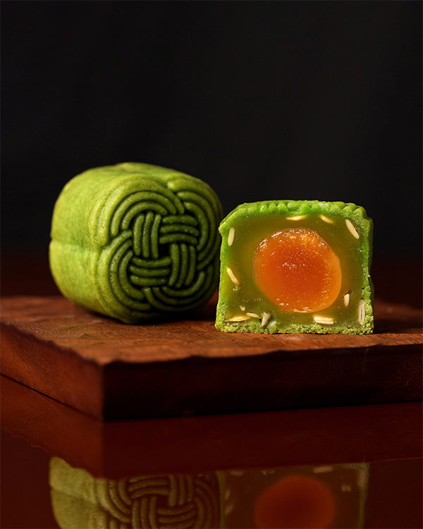 Pandan Melon Seed Salted Yolk 香兰瓜仁咸蛋黄