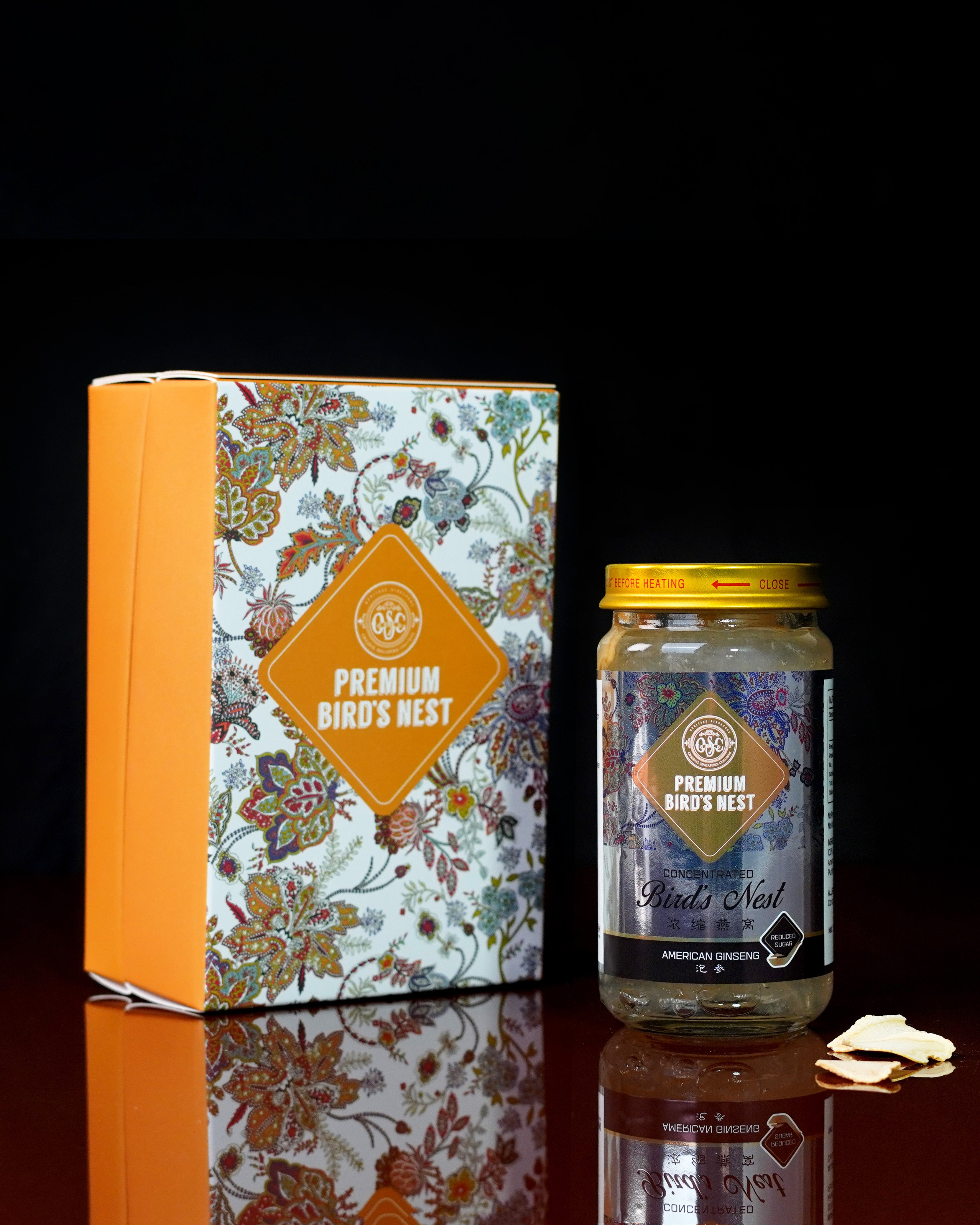 Premium Concentrated Bird's Nest - American Ginseng