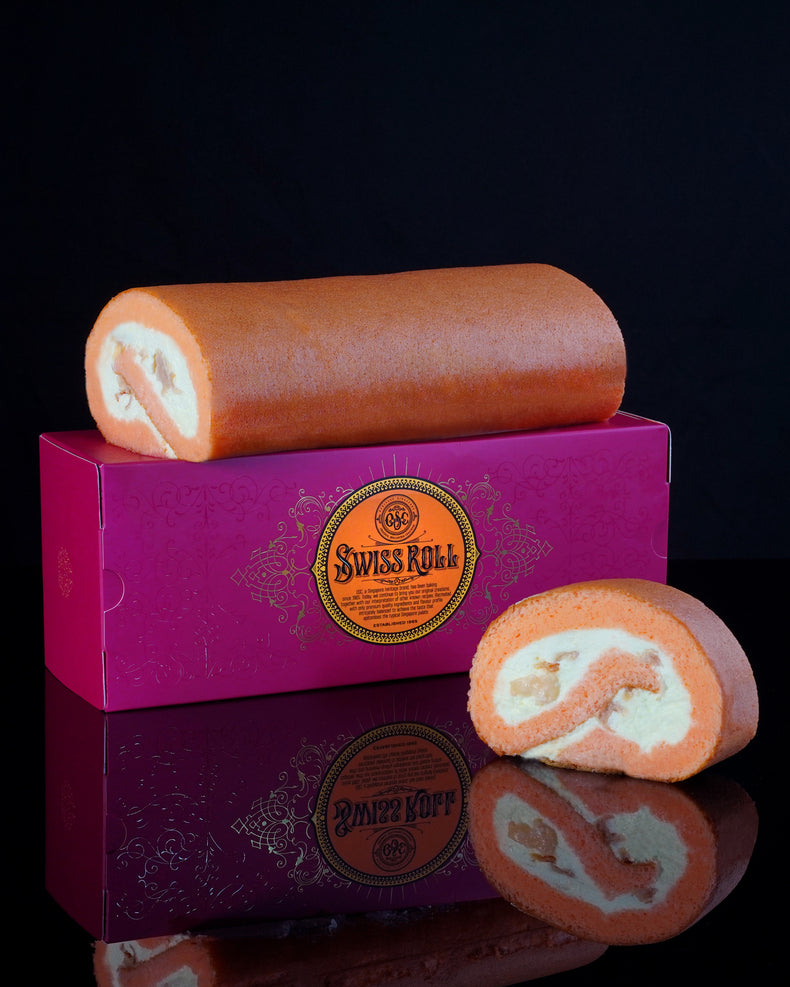 Lychee Martini Swiss Roll